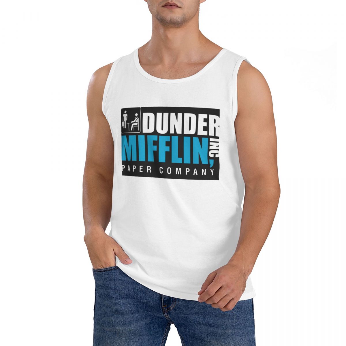 Summer Clothing Essentials Men - 100% Cotton Dunder Mifflin Paper Company
