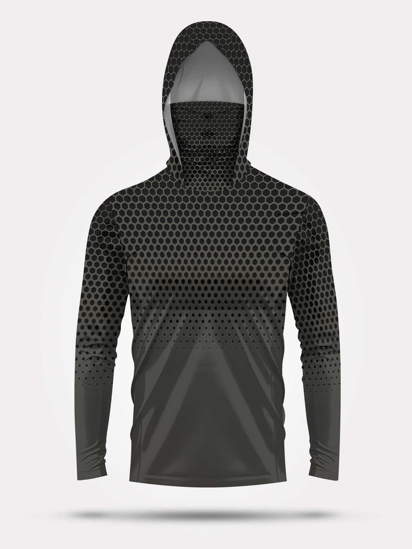Summer Clothing Tops - Men Hood Fishing Shirt long sleeve