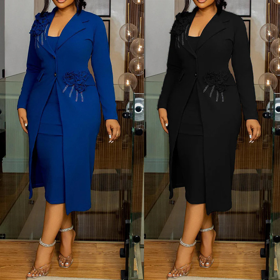 Summer Linen Clothing For Women - Women Dress Sets Two Pieces Set