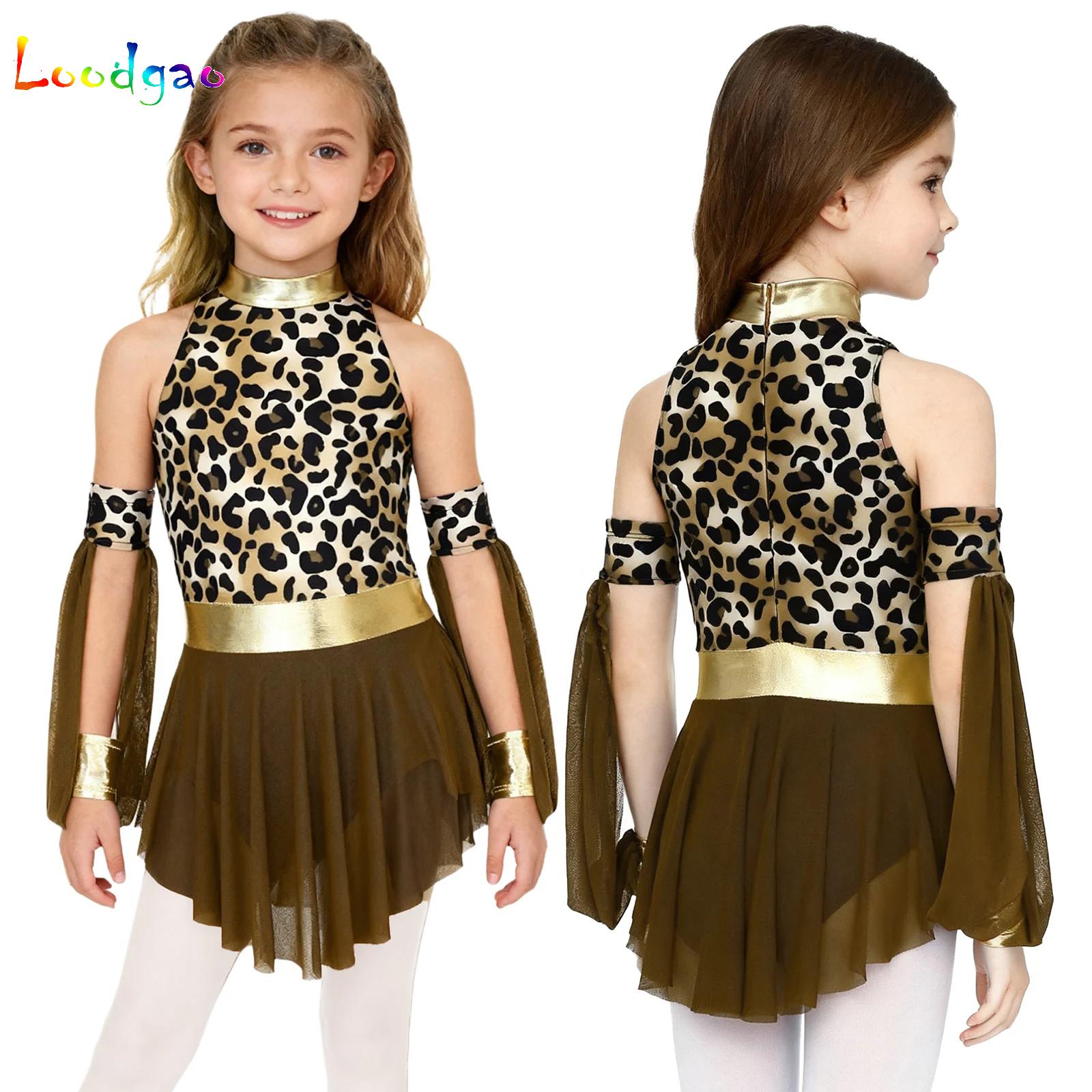 Kids Leopard Savage Caveman Cr - Summer Clothing Set For Girls ulasan dan harga