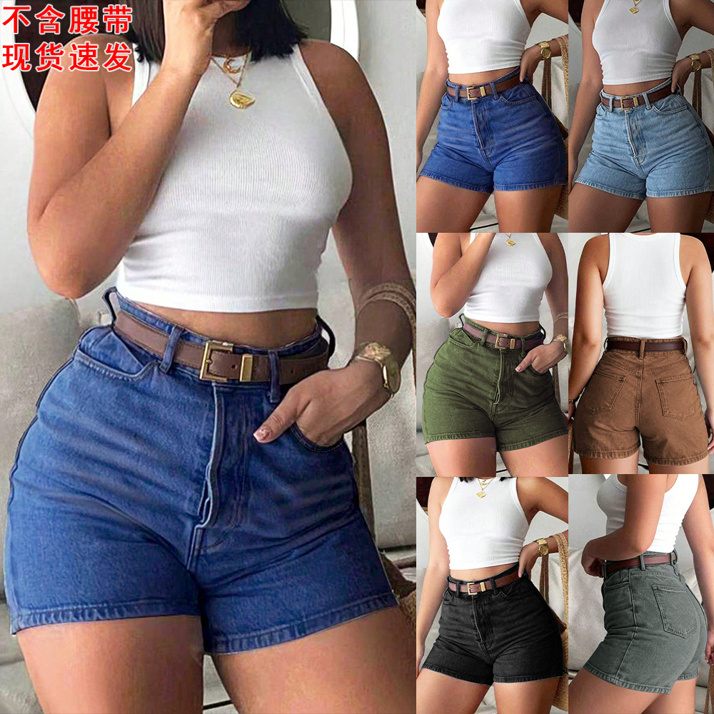 Women Summer Denim Shorts High - Summer Clothing Cheap ulasan dan harga