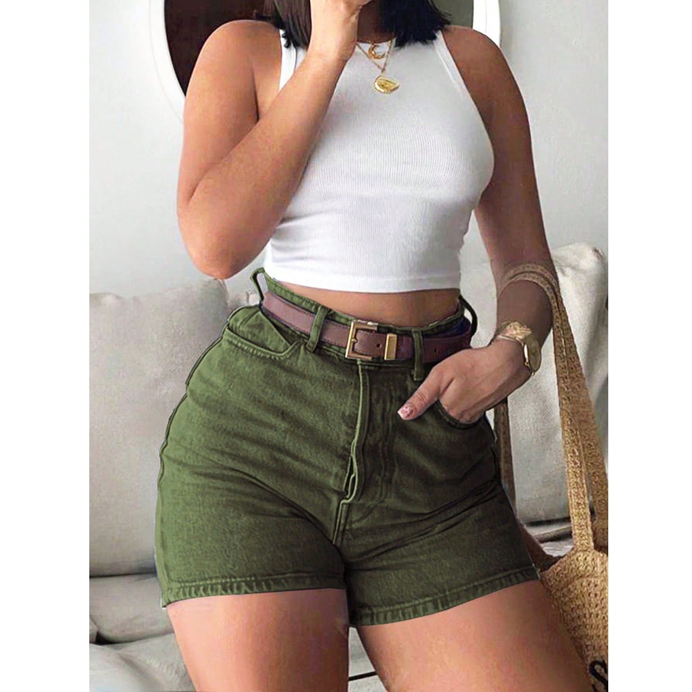 Women Summer Denim Shorts High - Summer Clothing Cheap ulasan dan harga
