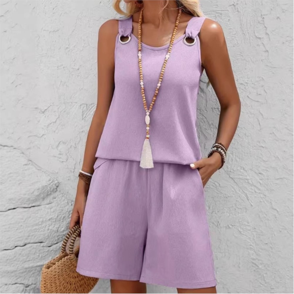 Spring Summer New O Neck Vest  - Zara Summer Clothing For Women ulasan dan harga