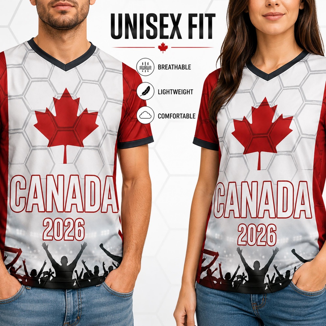 2026 Canada Soccer Jersey Cana - Summer Clothing Women Canada ulasan dan harga