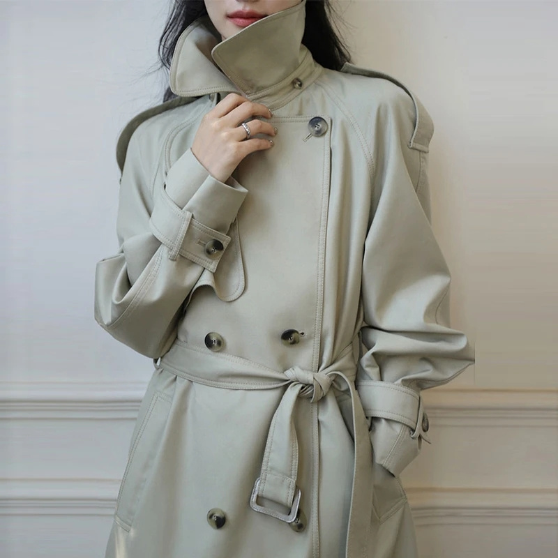2025 Autumn Women's Trench Coa - Summer Clothing Women Over 50 ulasan dan harga