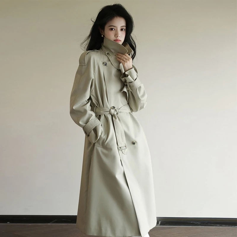 2025 Autumn Women's Trench Coa - Summer Clothing Women Over 50 ulasan dan harga