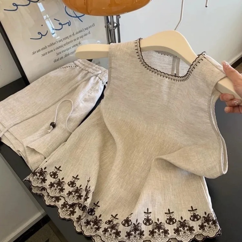 Simple Old Money Style Cotton  - Summer Linen Clothing For Women ulasan dan harga