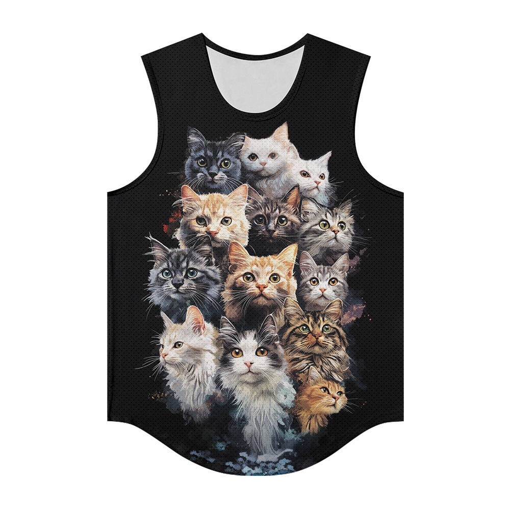 Men Vests Trendy Kawaii Lucky  - Summer Clothing Essentials Men ulasan dan harga