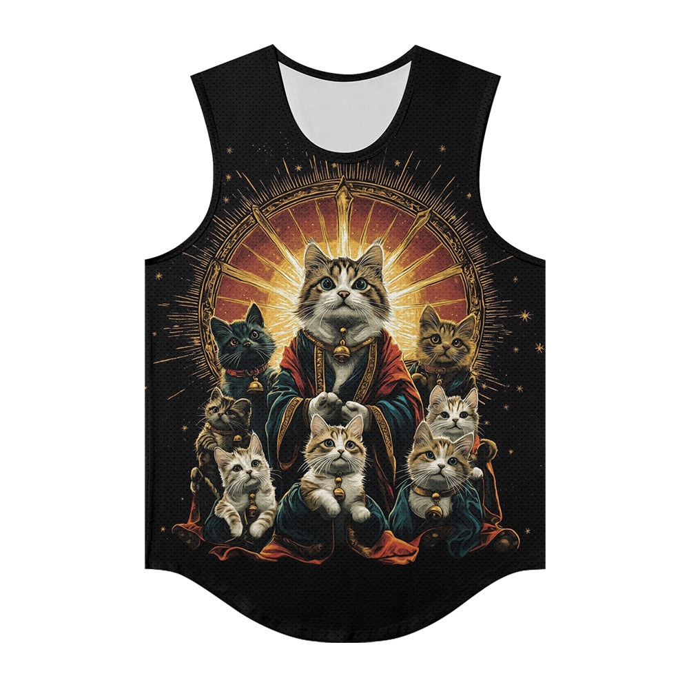 Men Vests Trendy Kawaii Lucky  - Summer Clothing Essentials Men ulasan dan harga