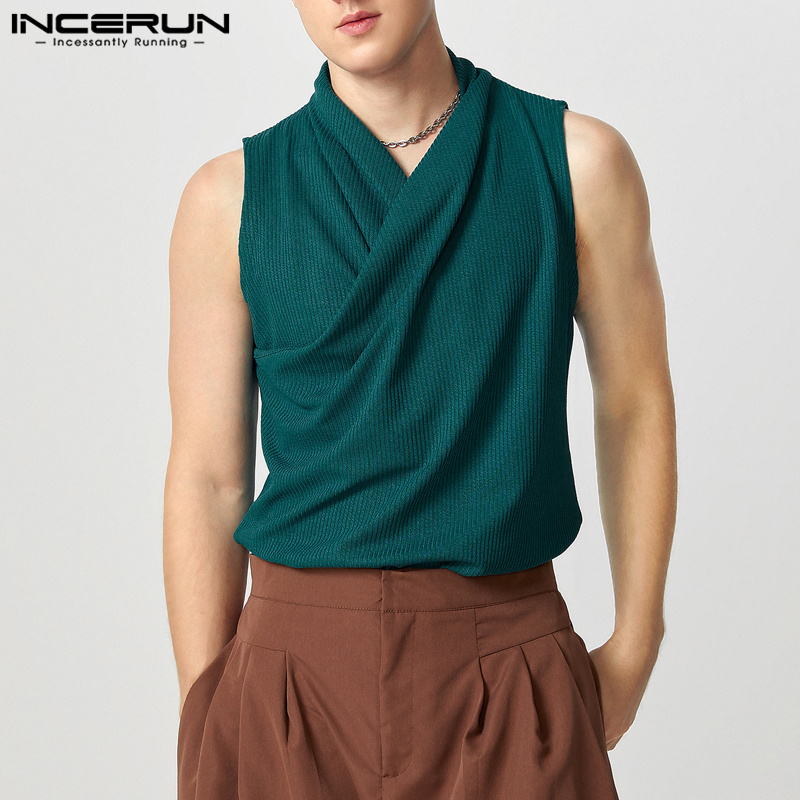 2026 Men Tank Tops Solid Color - Summer Clothing Colors 2026 ulasan dan harga