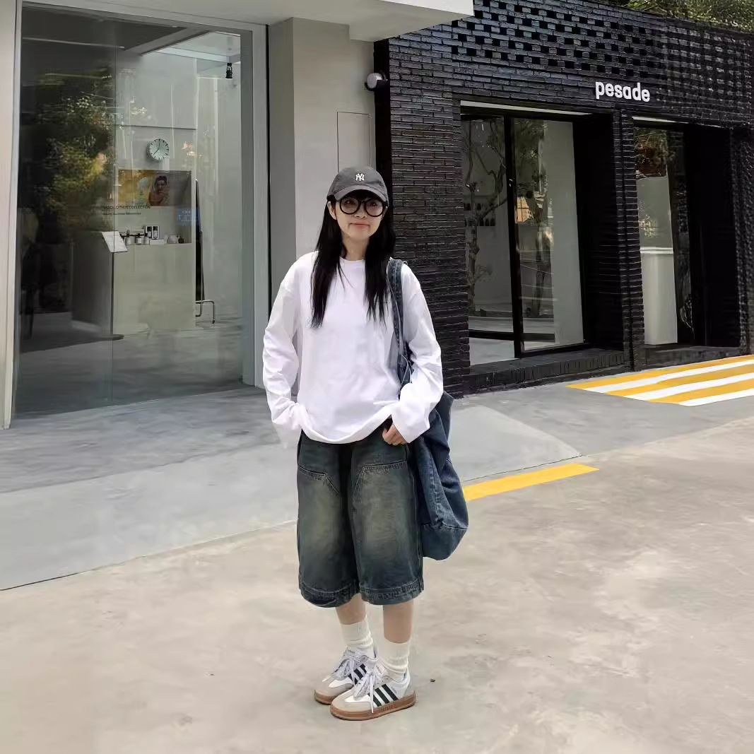 Women Y2K Vintage Baggy Jean S - Summer Clothing Cheap ulasan dan harga