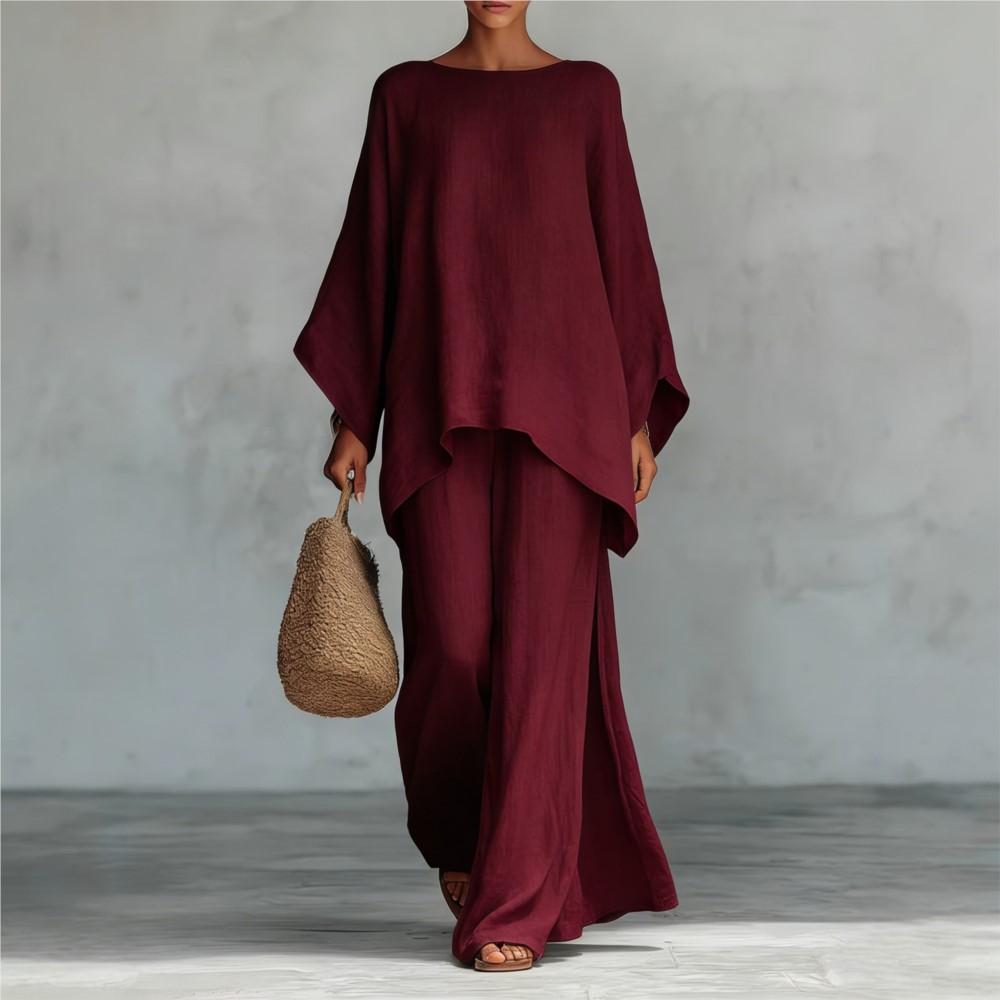 Fashion Linen Loose Long-sleev - Zara Summer Clothing For Women ulasan dan harga