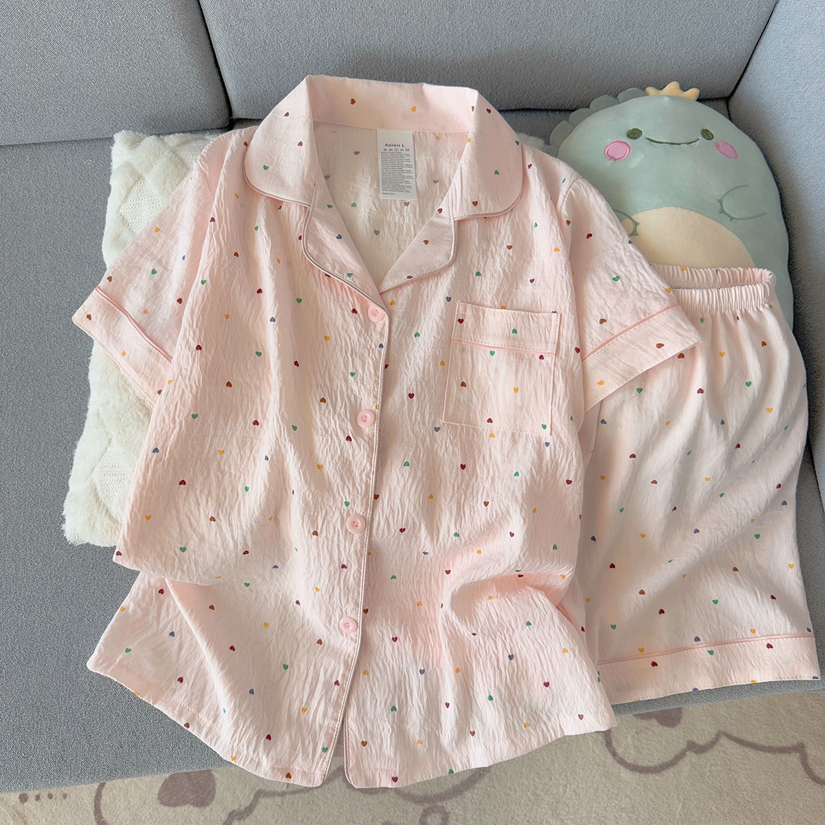 Women'S Printed Polka Dot Cott - Summer Clothing Cheap ulasan dan harga