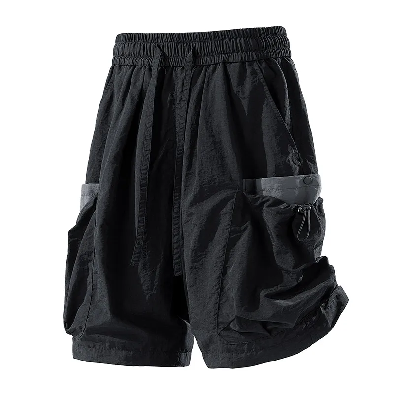 Men's Shorts Loose Large Size  - Summer Clothing Plus ulasan dan harga
