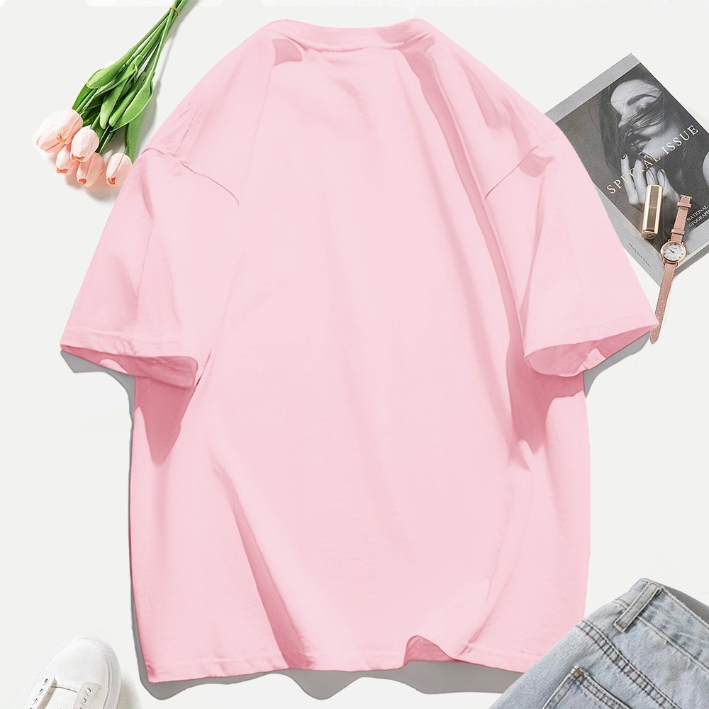 Custom Cotton T-Shirts Womens  - Summer Clothing Cheap ulasan dan harga