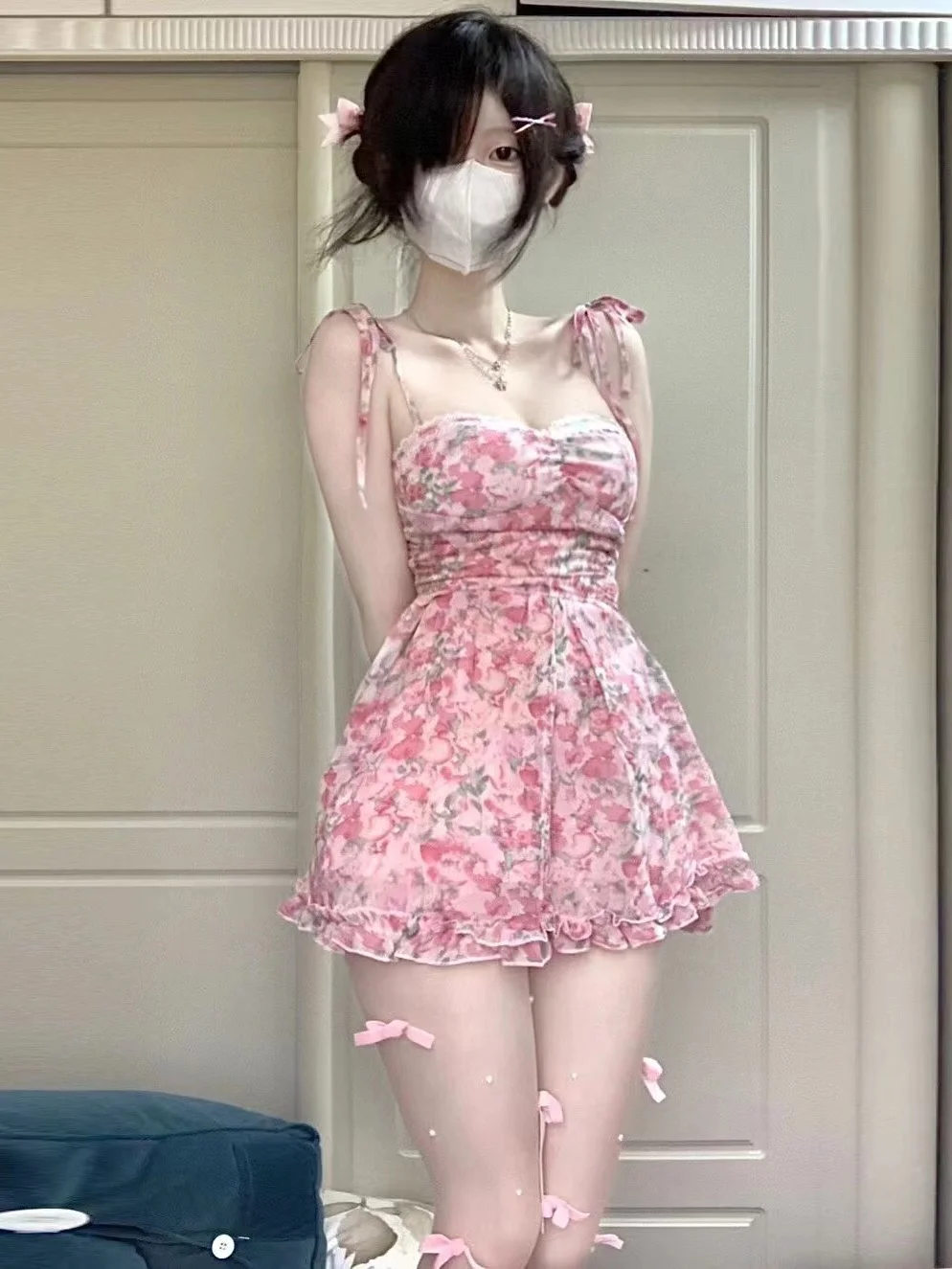 New In Floral Dresses Short Su - Zara Summer Clothing For Women ulasan dan harga