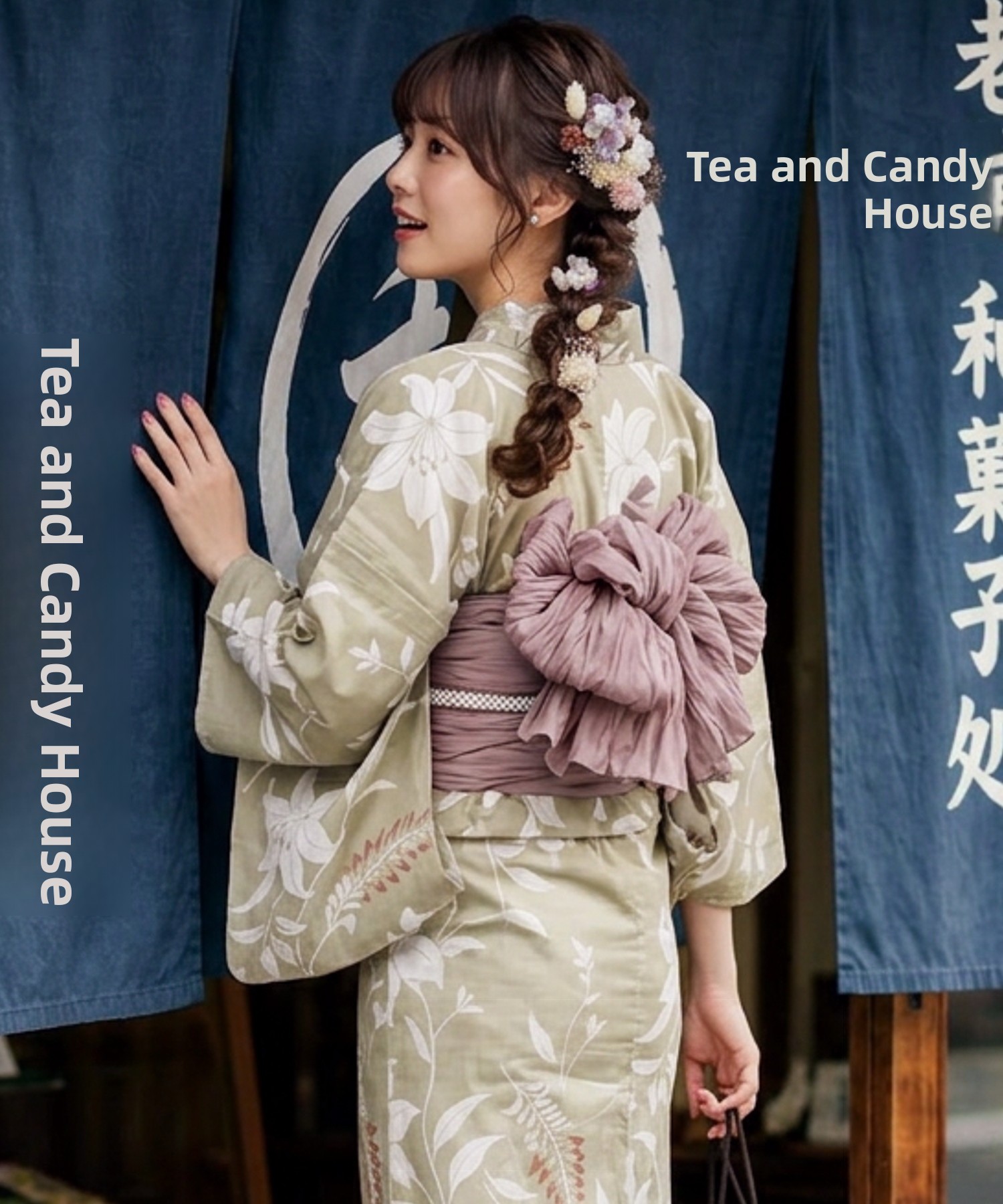 Traditional Yukata Kimono Cott - Summer Clothing Material ulasan dan harga