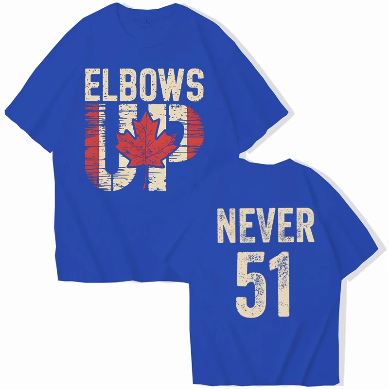 Retro Elbows Up Never 51 Canad - Summer Clothing Women Canada ulasan dan harga