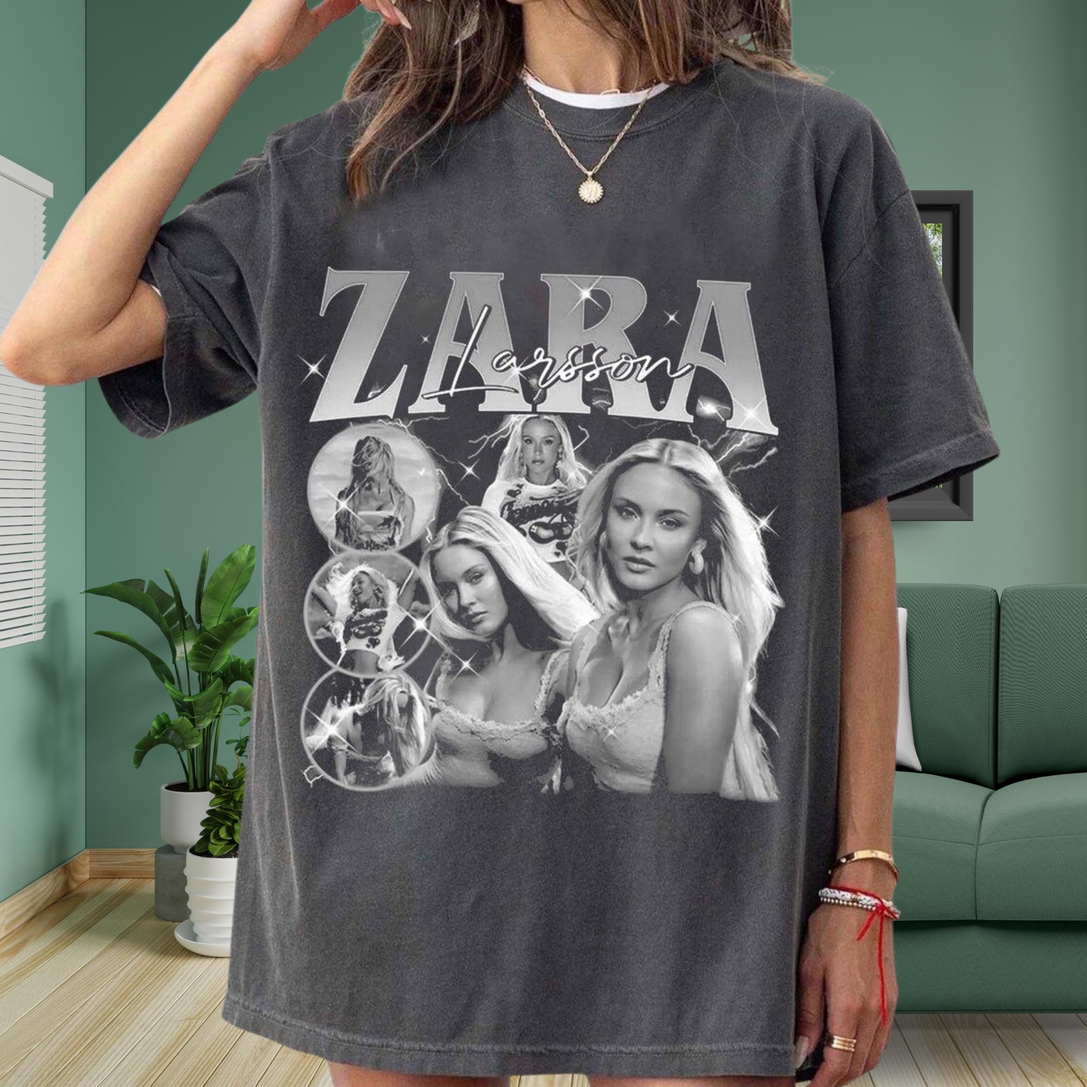 Zara Larsson Inspired T-Shirt  - Zara Summer Clothing For Women ulasan dan harga
