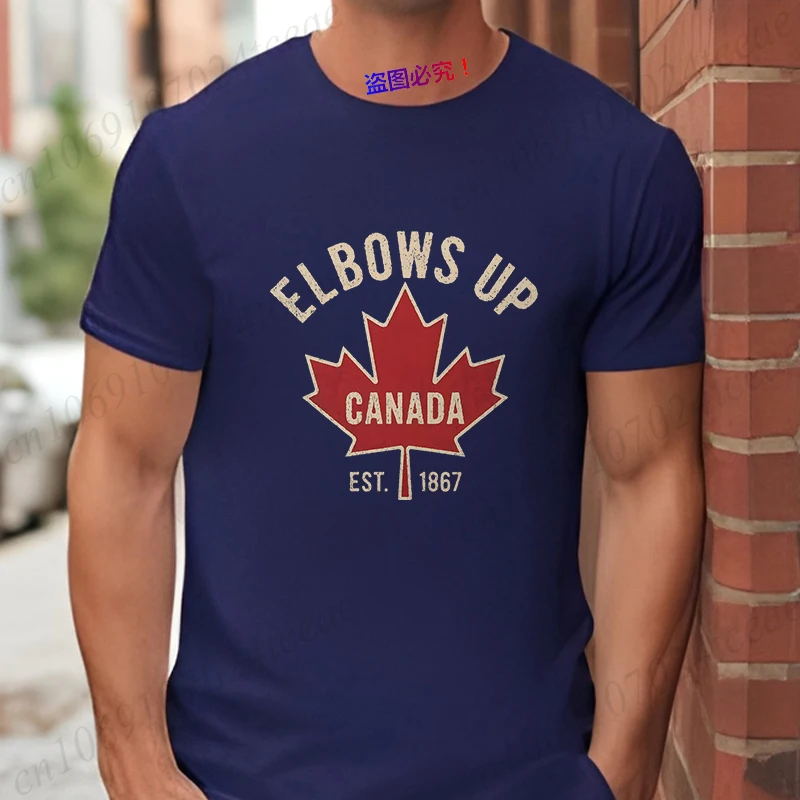 Elbows Up Canada T-shirt  for  - Summer Clothing Women Canada ulasan dan harga