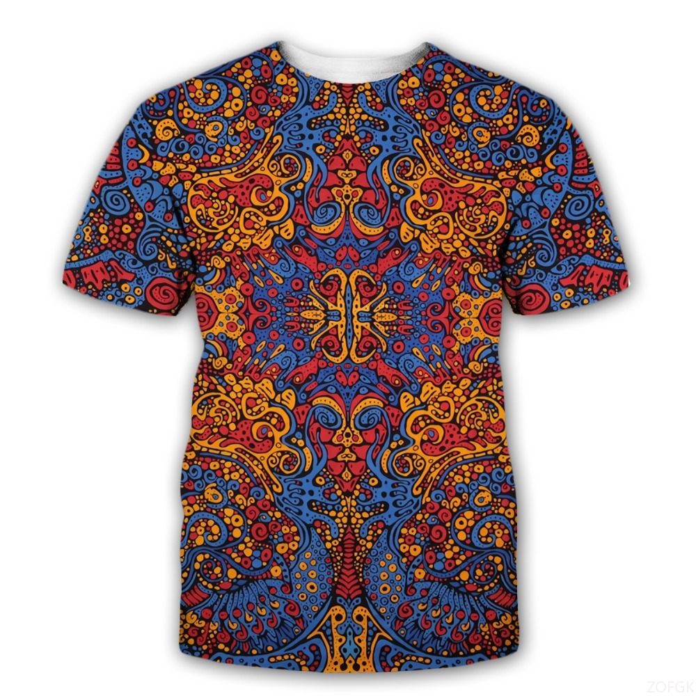 New Mysterious Symbols Trippy  - Summer Clothing Cheap ulasan dan harga