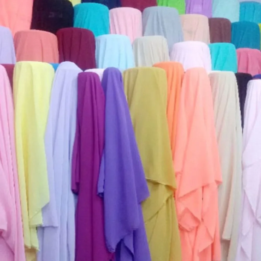 1/2/3m Summer Breathable Chiff - Summer Clothing Material ulasan dan harga